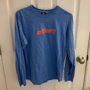 Blue Stussy long sleeve